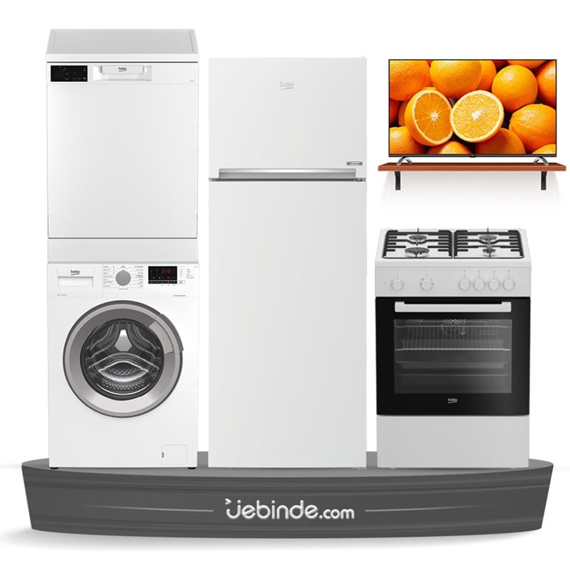 Beko 5 li Ekonomik Çeyiz Paketi-1 (BM 3043 + CM 7100 + 970463 MB +BFE 400 B + B 43 C 685 A)